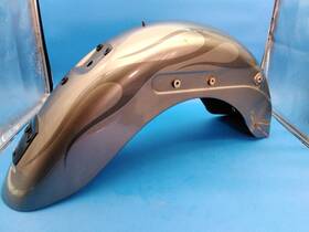 80110-mck-a70zb Honda 2006 Vt 1100 Shadow Sabre Rear Fender Oem Silver No Dents Nice Vt1100