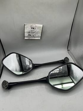 8564-061 Honda Genuine Oem 13-15 Cbr 500 Left And Right Side Mirror Set