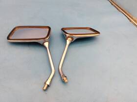 88110-mc9-670 Honda 1982-1986 Cb 450 Sc Nighthawk Oem Chrome Rear View Mirrors L And R Cb450sc