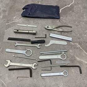 Honda 89010-371-000 1975-77 Gl1000 Goldwing Oem Tool Kit Hm Blue Pouch Vintage Original 89010