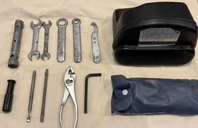 89010-415-000 Honda 1978 Cx500 Oem Tool Kit And Box Partial