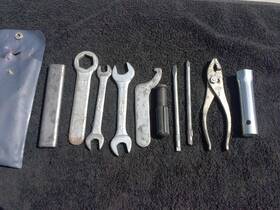 89010-ha0-000 Honda Atc 250sx 250es Big Red Tool Kit Pouch