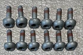90106-mbb-000 Honda 07-12 2008 2009 Cbr600rr Cbr 600 Oem Front Brake Rotor Bolts Disc Screws