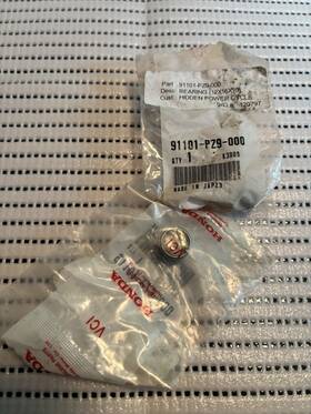 91101-pz9-000 Honda 9111-pz9-000 Genuine Bearing 12x16x10 - New Old Stock