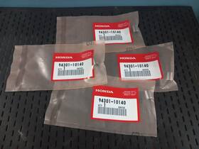 94301-10140 Honda Oem Cylinder Dowel Pins Qty 4 10x14 Atc Ct Cr Trx New