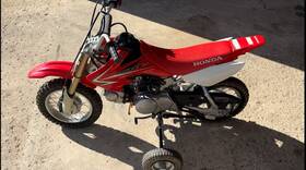 9501-0178 Honda Crf 50 Training Wheels . Lightly Used In Good Shape