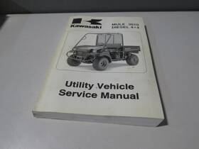 99924-1395-01 Honda Kawasaki Utv Service Manual Mule 3010 Diesel 4x4 2008 Kaf950