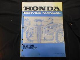 A25009510p Honda S 1993-95 Cbr900rr Service Manual B1031
