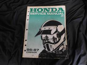 A31008609h Honda 86-87 Cr250r Service Manual B1043