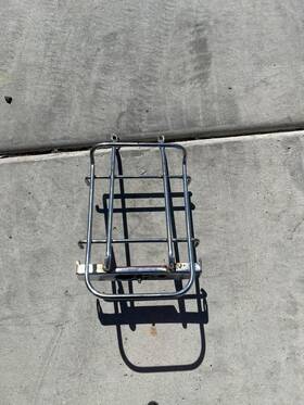 Aero-50 Honda 1983 Aero 50 Rear Luggage Rack With Reflector
