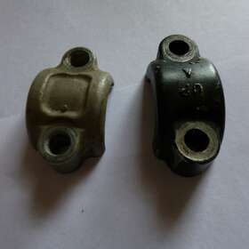 Cr500250125 Honda Cr 250 500 Oem Lever Perch Clamps 1980s 90s 125