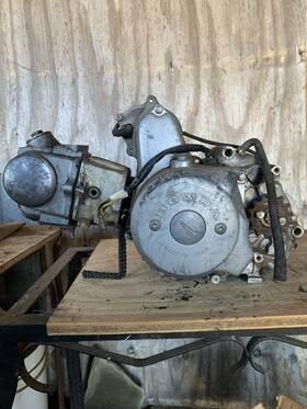 Da01e Honda C70 Passport Engine Turns Over