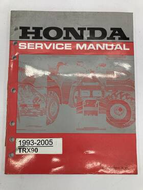 Fourtrax90 Honda 1993-2005 Fourtrax Rancher 90 Trx90 Service Manual Oem Tm