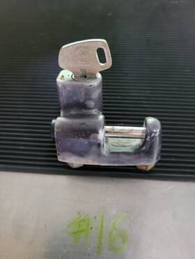 H6093 Honda 1973 St90 Helmet Lock With Oem Hm Key Dax Trail 90