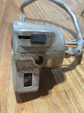 Hm-11qb-t Honda Oem Cb Cl Turn Signal Hi Lo Beam Horn Switch Left Hand For Parts