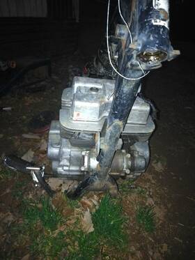Mc13e-5319647 Honda Rebel Motor And Frame
