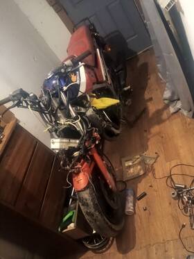 R-124c-u Honda 86 Interceptor 500 Parts Bike