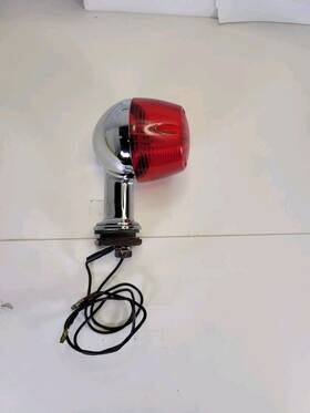 L-24233 Honda S-19748 Masen Signal Light Suzuki Yamaha Japan Red Chrome Mount D67 Au40