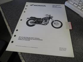 S0150 Honda Factory Set Up Instructions 2002 Cmx250c Cmx250 C