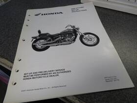 S0176 Honda Factory Set Up Instructions 2002 Vt1100c