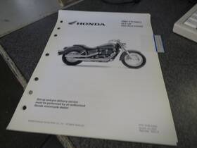 S0214 Honda Factory Set Up Instructions 2004 Vt1100c2