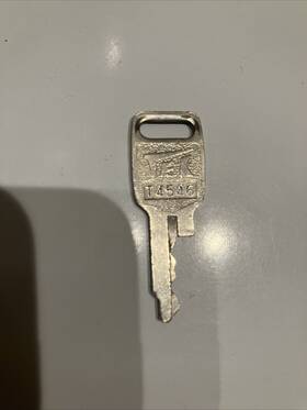 T4546 Honda T4796 Nos Lock Key And Ignition Switch Ward Cut Double Groove
