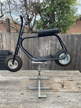 R3501 Hpe Muskin Cat Vintage 1969 250x Minibike Roller