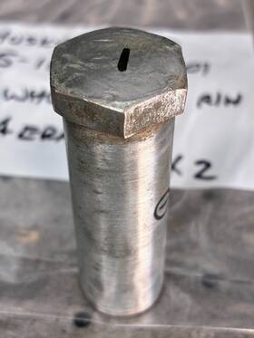 15-16-048-01 Husqvarna Front Wheel Nut / Sleeve 12mm 74-75 Era Used Oe P/n