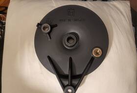 15-16-743-01 Husqvarna Nos Front Brake Plate Cr/wr/ Or 1977-80 Era New