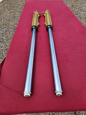 Husqvarna 151234203 79-82 Husky Wr Ae Forks 35mm Nice 250 420 430 Vintage
