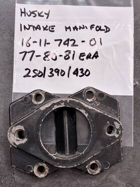 16-11-742-01 Husqvarna 250/390/430cr/xc Intake Manifold 77-81 Era Used P/n