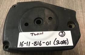 16-11-816-01 Husqvarna 250/500 Front Sprocket Cover 3 1981-84 Era Used P/n