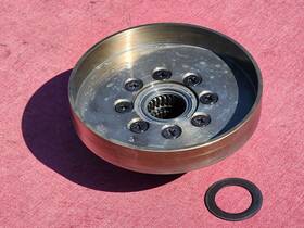 161254401 Husqvarna 76-77 Husky 360 Auto Automatic 1st Cluth Drum And Gear Ahrma Vintage