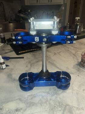 791.01.931.021 Husqvarna Technical Accessories Billet Tripple Clamps For Te 300
