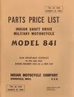 In250 Indian 1942 Motorcycle Shaft