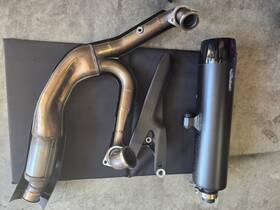 1263896-922 Indian Scout 101 Stock Headpipe Part Asm-exh Na Blk