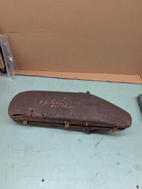 1917-tanks Indian 1917 Motorcycle Tanks And Shift Gate Bracket Rusty But Real. Twin