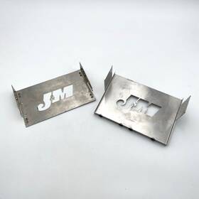 Jamp-400hc06 J&m Rokker Stereo Amp Radio Mounting Cover Mount Plate 06-13 Harley Touring