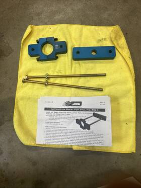 3805-0158 Jims Performance Parts For Harley Davidson 3805-0158/5821 Jim S Fork Cap Installation Tool 49 Mm