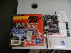 23-9175 K&n Nos Stage 1 Power Kit With Air Filter Fits Kawasaki 1990 Zx7 Ka005