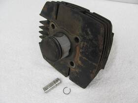 11005-103 Kawasaki 1974 90cc G3ssd Engine Cylinder With Piston And Pin Oem #11005-103