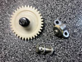 13224-009 Kawasaki Oem F11 Oil Pump Parts Gear Banjo Bolt Crush Washer Cable Guide Set Vtg
