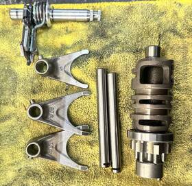 13239-0557 Kawasaki 2019-2025 W800 Shift Drum With Forks And Rods