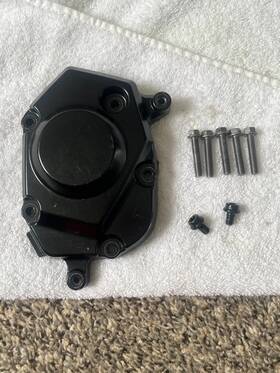 14026-0080 Kawasaki #192 2010 Z1000 Oem Chain Cover With Speed Sensor And Hardware