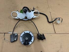 27004-5476 Kawasaki 93 94 95 Ninja Zx7 Key Lock Set Ignition Switch Gas Tank Seat