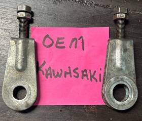33040-045 Kawasaki Ke 100 175 250 Oem Chain Adjusters 1978 1977 1976 1979 Kd Kx 125 90