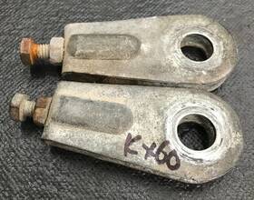 33040-1055 Kawasaki Kx60 Chain Adjusters X 2 Fits 1985-03 Used Item P/n