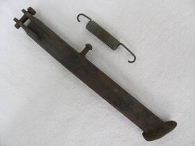 34024-023 Kawasaki 1970 F4 250cc Sidewinder Side Stand/kick Stand With Spring Oem #34024-023
