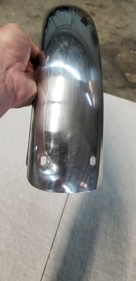 35004-029 Kawasaki Genuine Front Fender A1 Samurai A7 Avenger Early Models Used