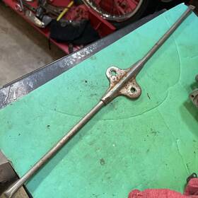 35011-018 Kawasaki 1969-71 H1 500 Left Front Fender Stay Triplestuff